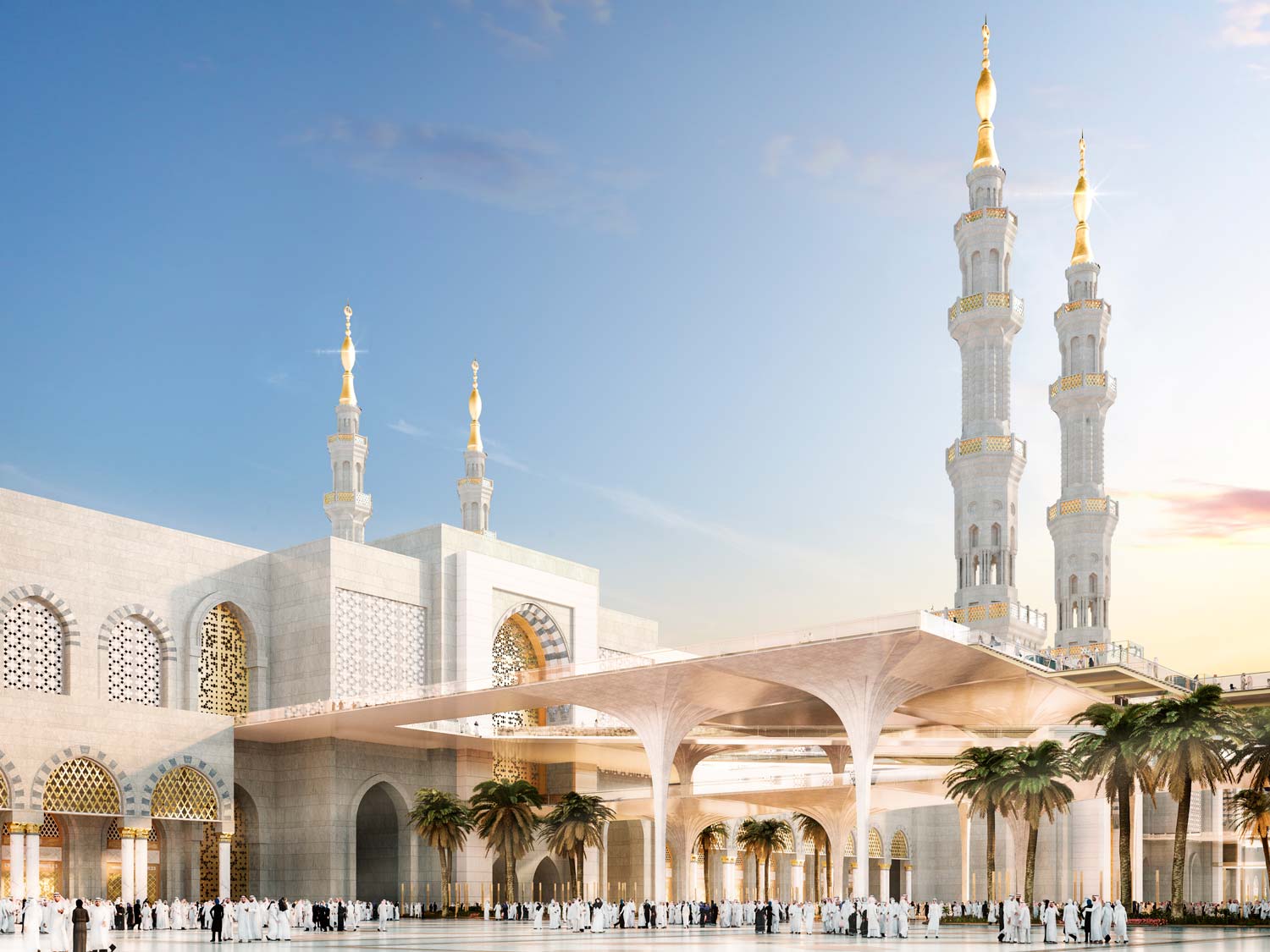 render mezquita medina